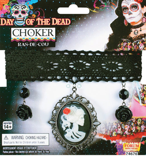 Day Of The Dead Choker