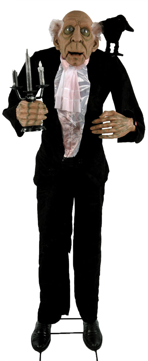 68" Animated Light-Up Butler Decoration | Halloween Decoration