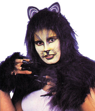 Cat Accessory Pack Black Pet Costume