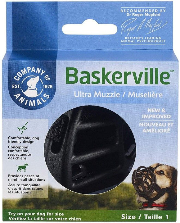 Company of Animals Baskerville Ultra Muzzle for Dogs