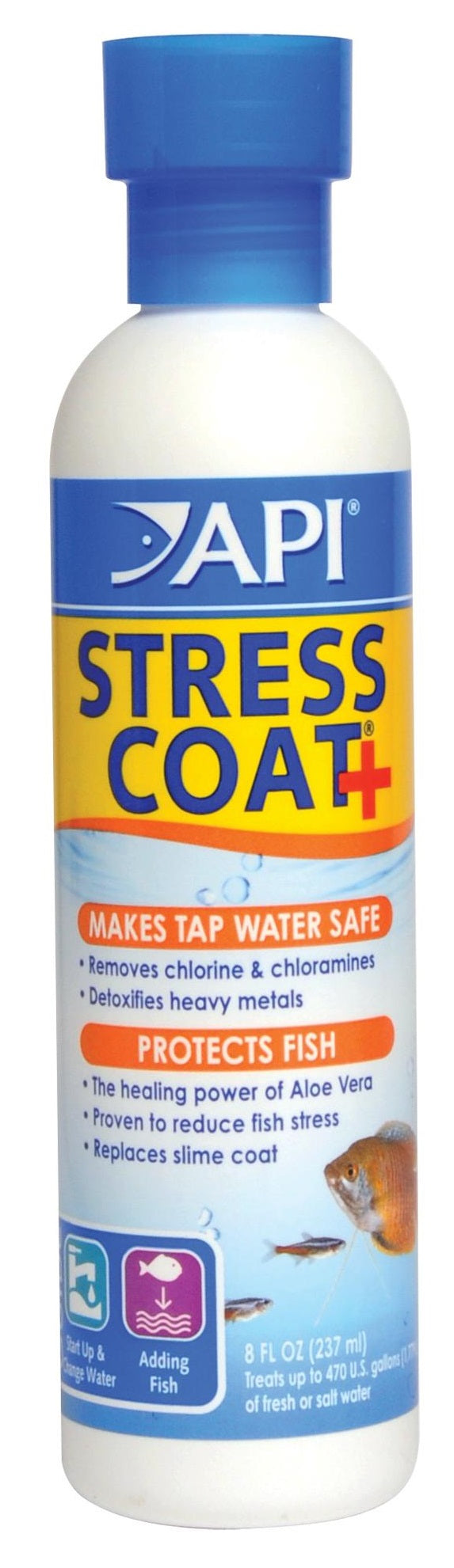API Stress Coat + Fish and Tap Water Conditioner