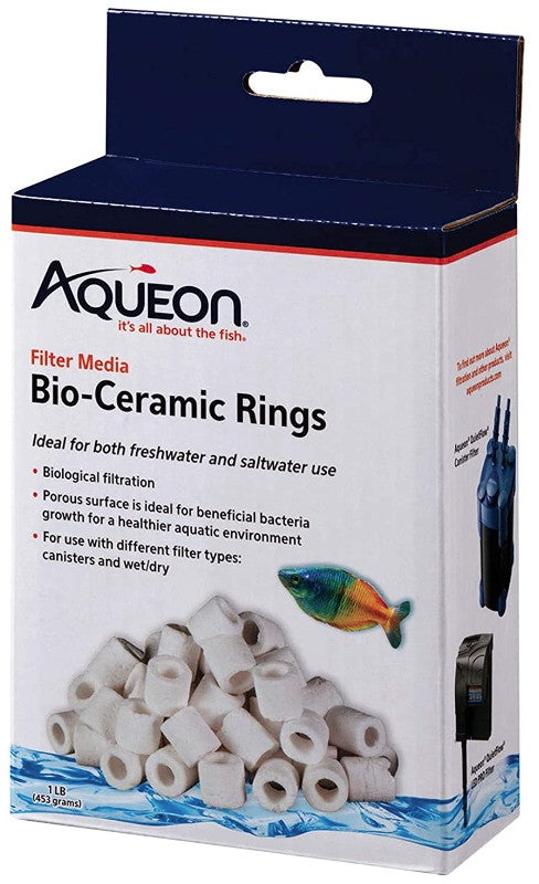 Aqueon QuietFlow Bio Ceramic Rings Filter Media