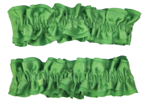 Womens Armband Garter Set | Green