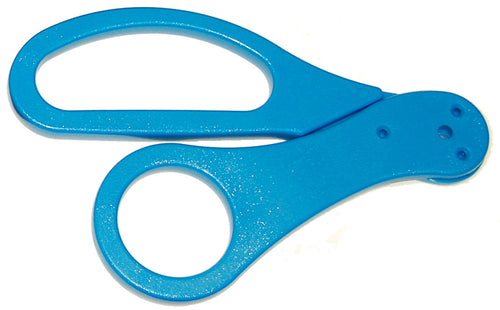 Ribbon Cutting Scissors- Handle Only- Blue