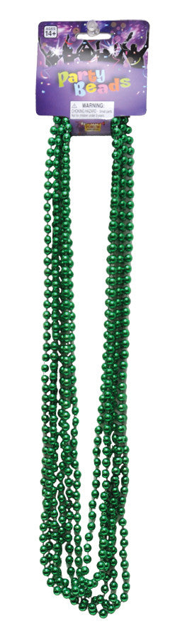 BEADS 33in 7 1/2MM GREEN