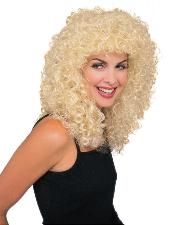 WIG CURLY EXTRA LONG BLONDE