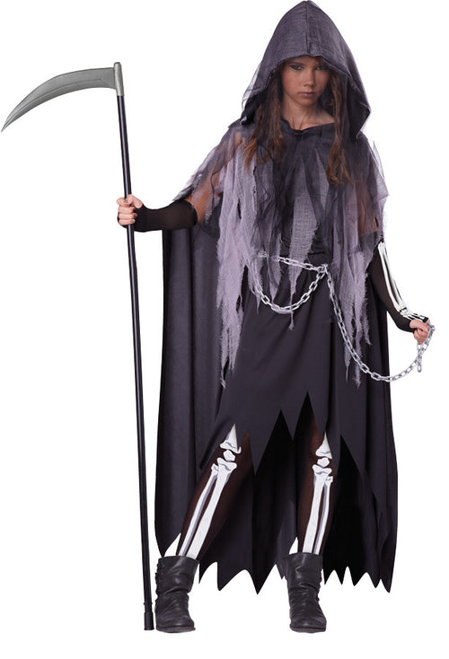 Girls Miss Reaper Costume | Halloween Decoration