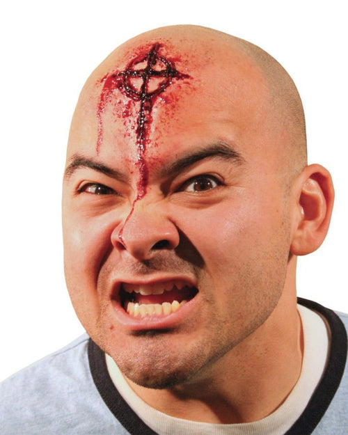 Woochie Bullseye Etched Cross Prosthetic Appliance