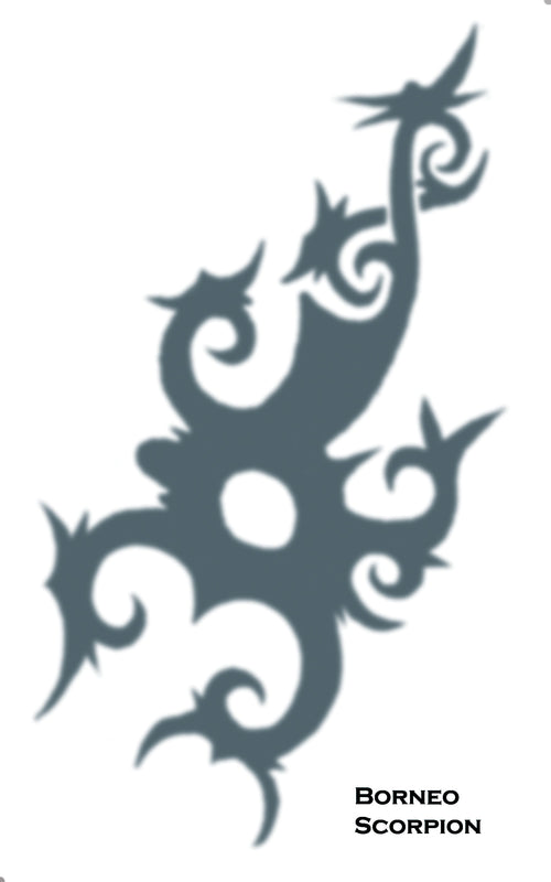 Borneo Scorpion Tattoo