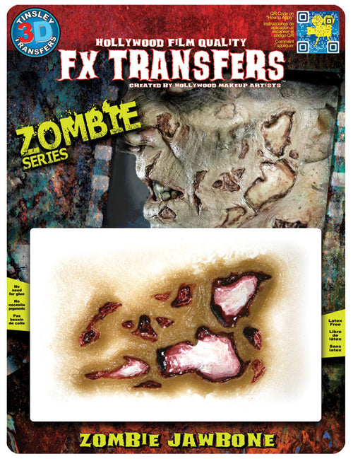 Zombie Jawbone Tattoo