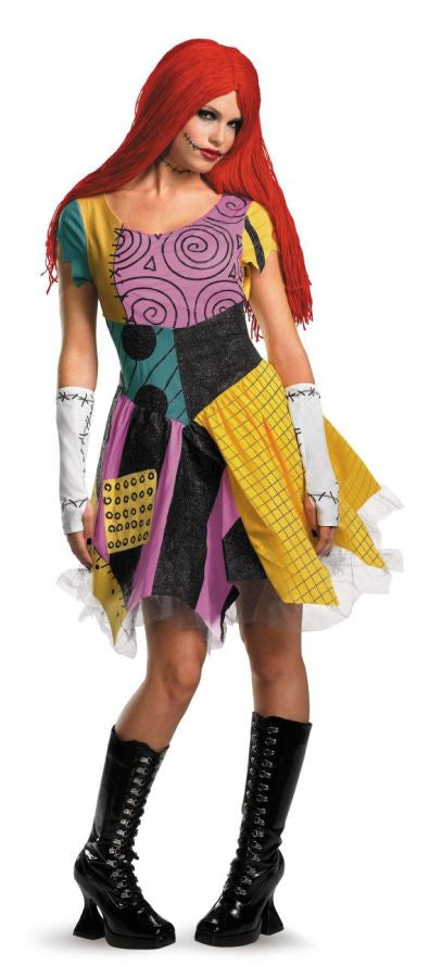 Womens The Nightmare Before Christmas Sally Costume - Small 4-6