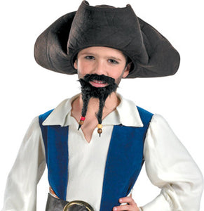 PIRATE HAT MUST GOATEE CHLD
