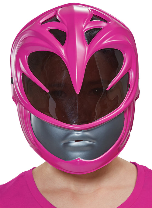 Kids Mighty Morphin Power Rangers Pink Ranger Vacuum Mask