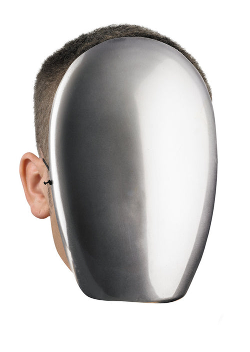 Adults Chrome Blank No Face Mask