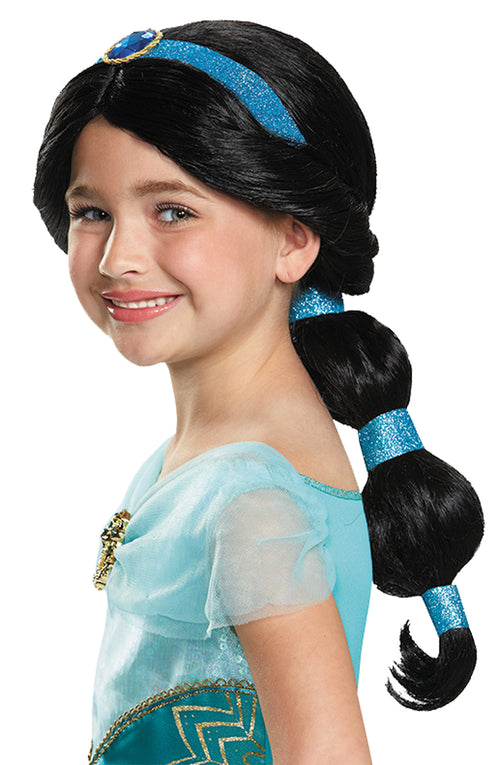 Girls Disney's Aladdin Deluxe Jasmine Wig