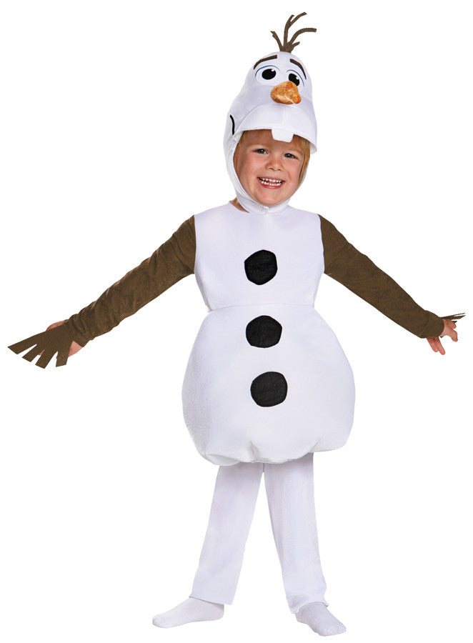Boys | Kids Classic Frozen Olaf Costume - Small Size 4-6