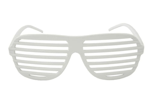 Louvre White Glasses - 1 Pc.