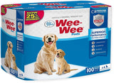 Four Paws Original Wee Wee Pads Floor Armor Leak-Proof System for All Dogs and Puppies