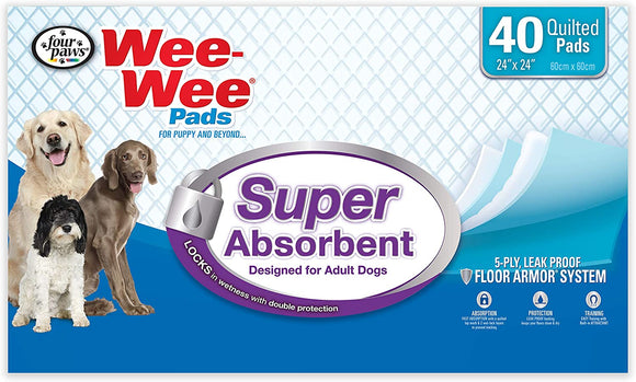 Four Paws Wee Wee Pads Super Absorbent