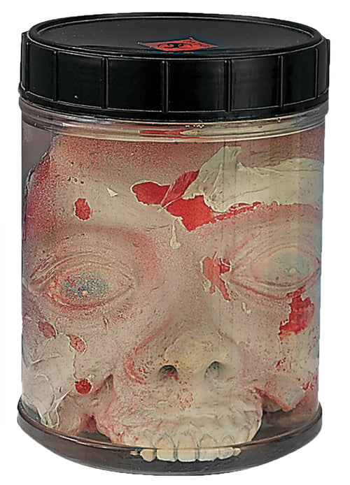 Head in Jar Halloween Decoration
