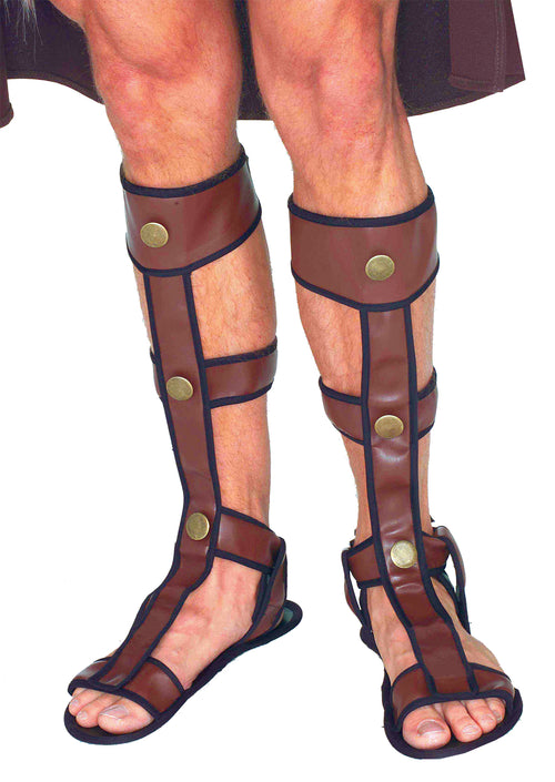 Adults Brown Gladiator Sandals