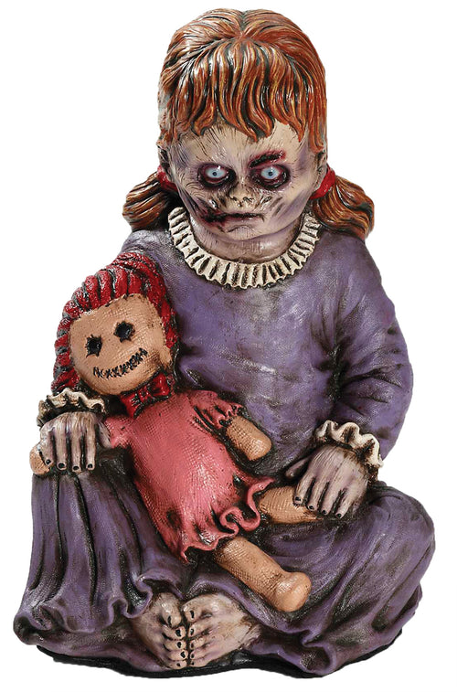 Girls | 12" Zombie Baby Girl Decoration | Halloween Decoration