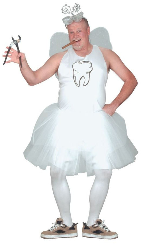 Mens | Tooth Fairy Adults Costume - PLUS SIZE