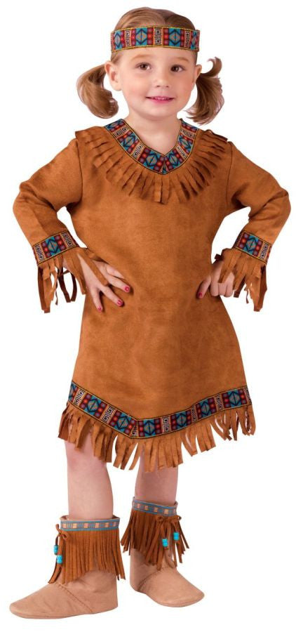 AMERICAN INDIAN GIRL TOD 3T-4T