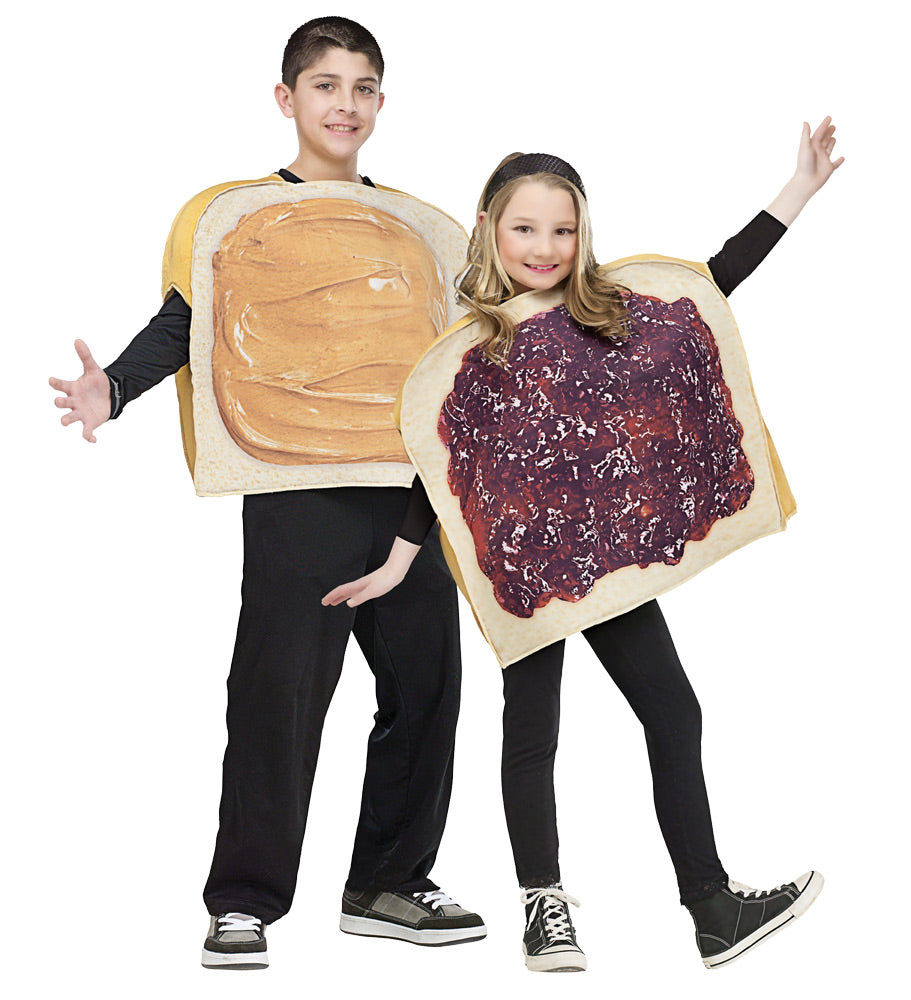 Unisex | Kids Peanut Butter N Jelly Costume