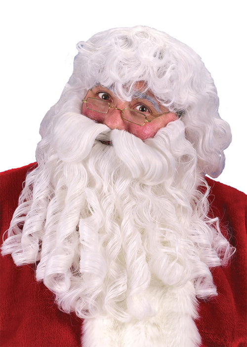 Deluxe Santa Wig And Beard