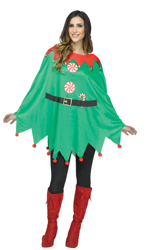 Womens Elf Poncho
