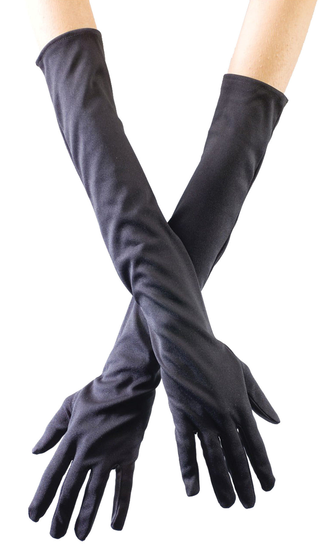 Mens | Adult 20 1/2" Opera Gloves - Black