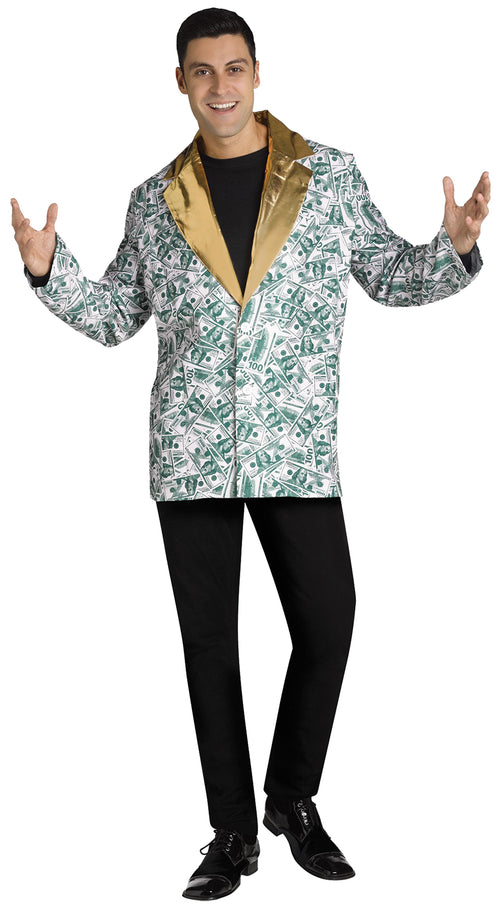 Mens C-Note Coat Costume
