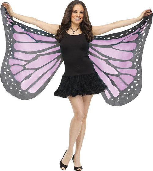 Adults Orchid Soft Butterfly Wings | Purple