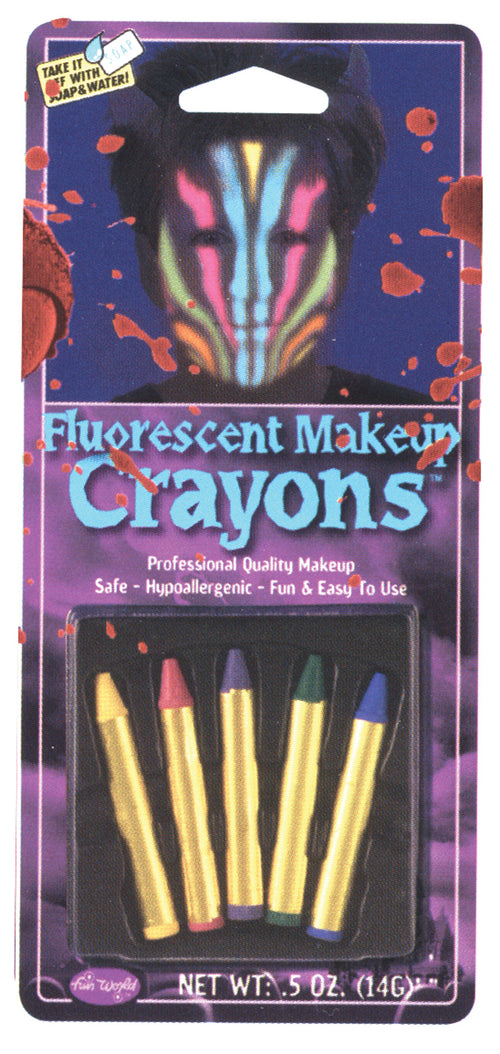 Fluorescent Makeup Crayons