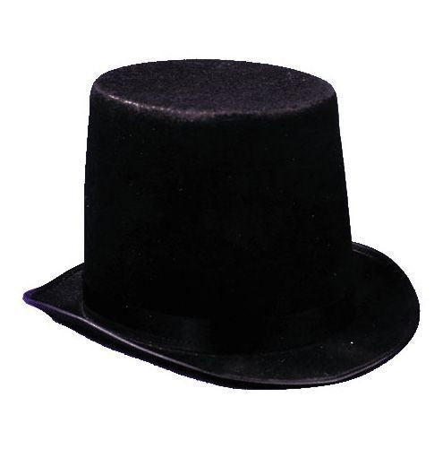 Adults Economy Black Stovepipe Hat