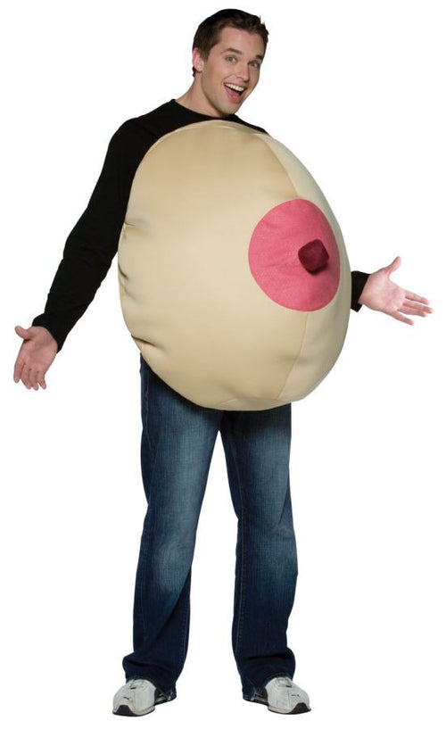 Mens | Giant Boob Adult Costume