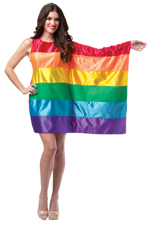 Womens Rainbow Flag Costume