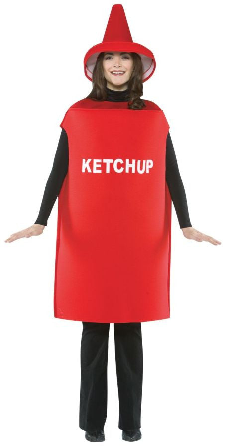 Unisex | Adults Ketchup Costume - Standard