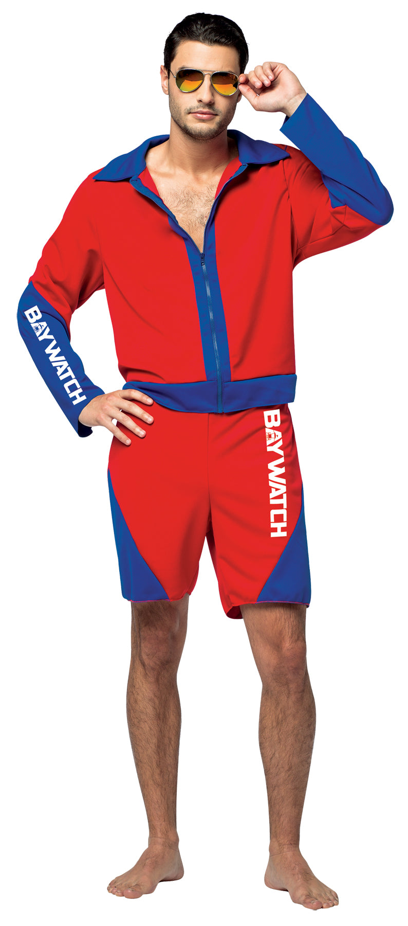 Baywatch Male LifeguaRed Suit