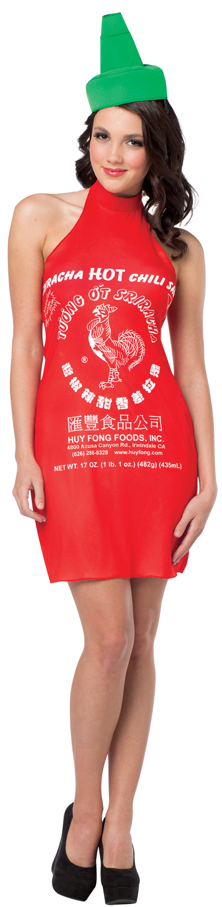 Womens Sriracha Hot Costume