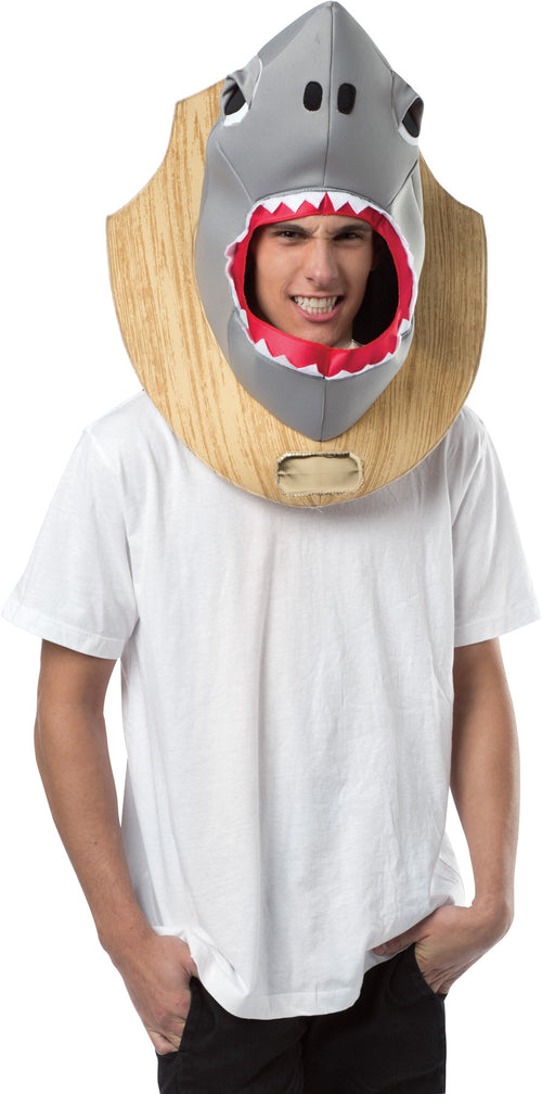 Mens | Adult Trophy Head Shark Costume