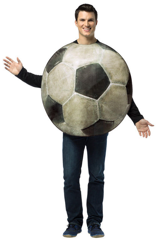 Mens Soccer Ball Costume