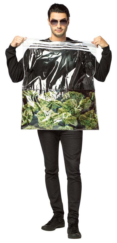 Mens | Adult Bag Of Weed Costume