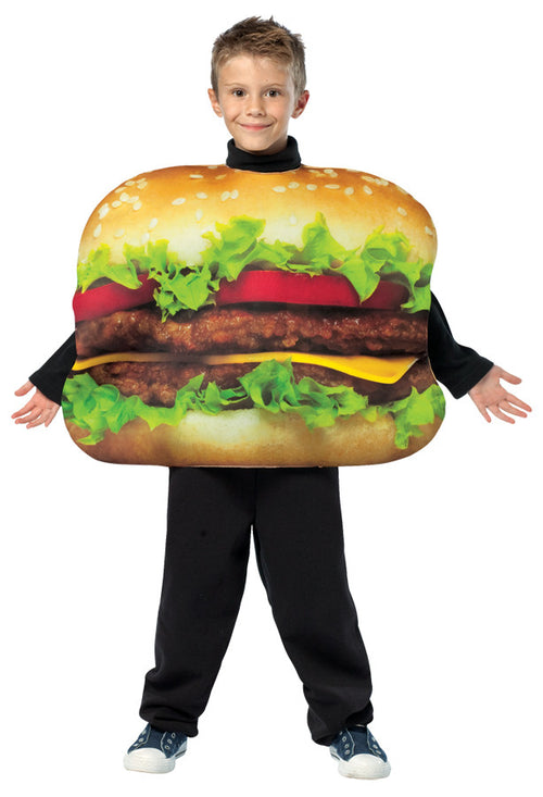 Boys Cheeseburger Costume - Medium