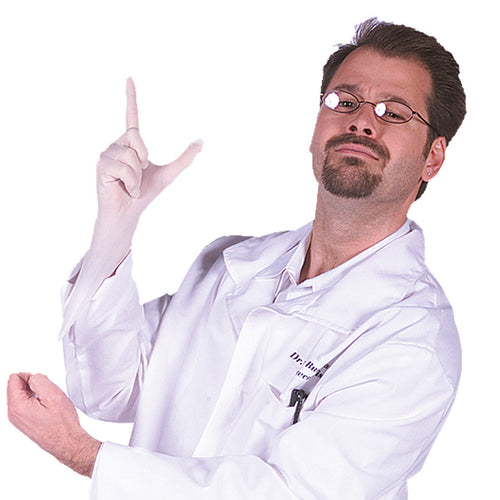 Mens | Adult Lab Coat Seymour Bush Costume