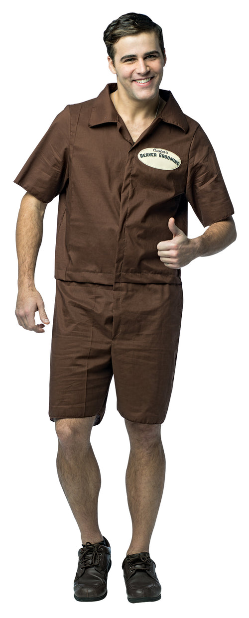 Mens Beaver Grooming Costume