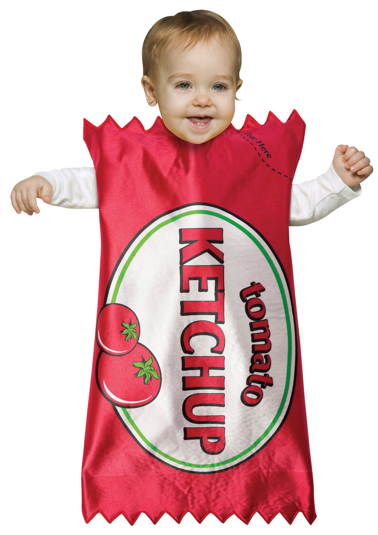Unisex | Baby Ketchup Bunting Costume