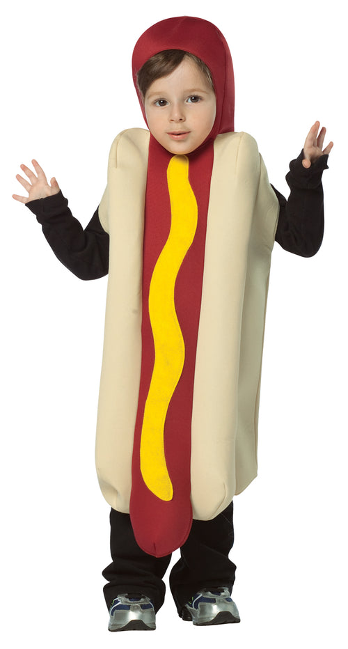 Boys | Toddler Hot Dog Costume - 3T-4T