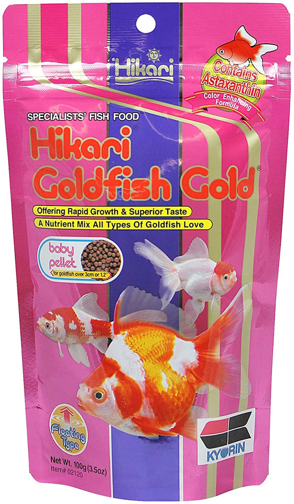 Hikari Goldfish Gold Floating Baby Pellet Food